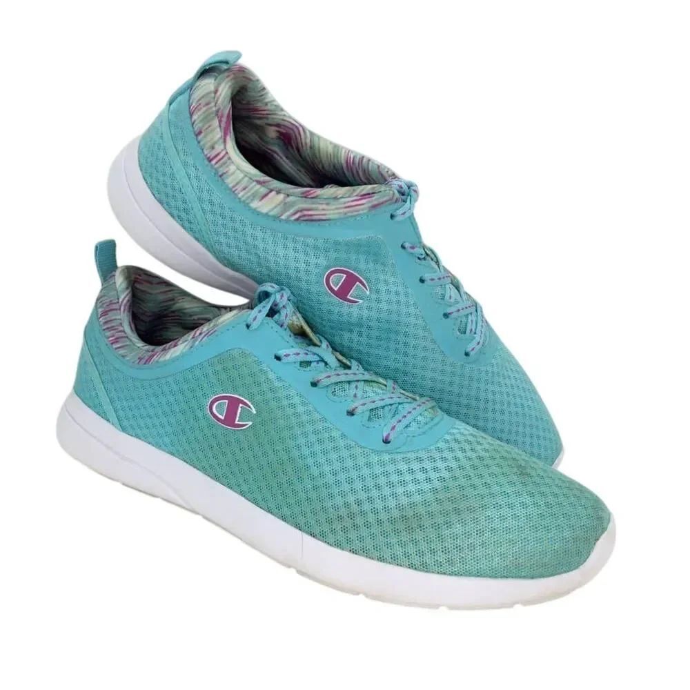 Champion Memory Foam Women's Pre-owned Mint Green Sneakers - sz. 10
